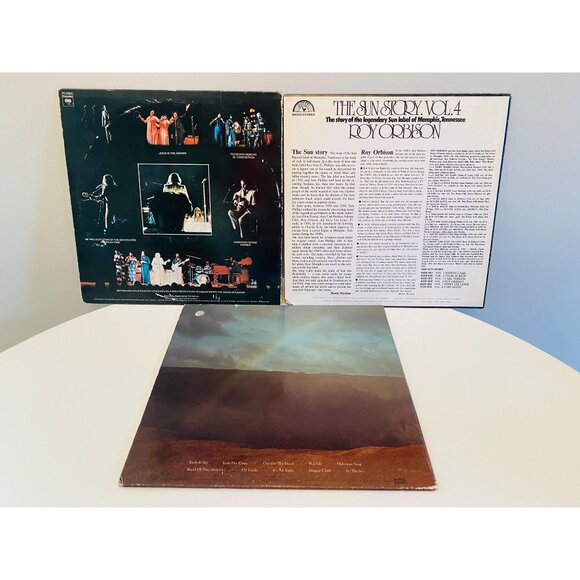 Lot of 5 Rock Records Paul Simon Roy Orbison Graham Nash Santana Joe Cocker - Picture 2 of 8